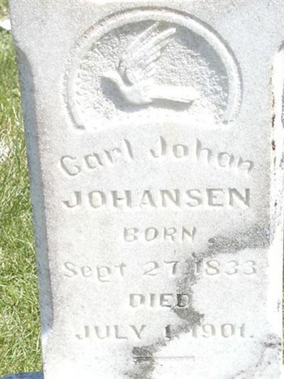 Carl Johan Johansen on Sysoon