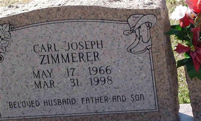 Carl Joseph Zimmerer on Sysoon