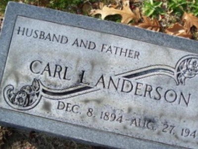 Carl L Anderson on Sysoon