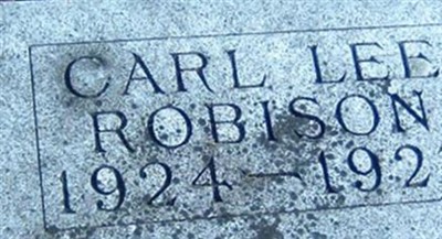 Carl Lee Robison on Sysoon