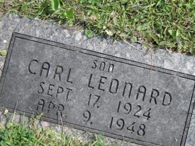 Carl Leonard Anderson on Sysoon