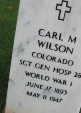 Carl M Wilson on Sysoon