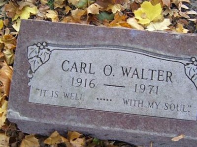 Carl O. Walter on Sysoon