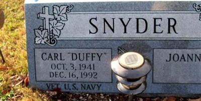 Carl R "Duffy" Snyder on Sysoon