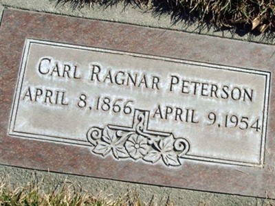Carl Ragnar Peterson on Sysoon