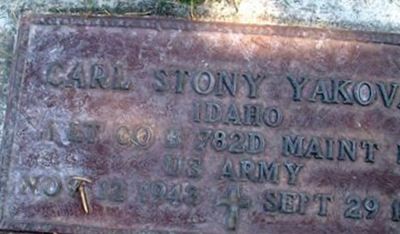 Carl Stony Yakovac on Sysoon