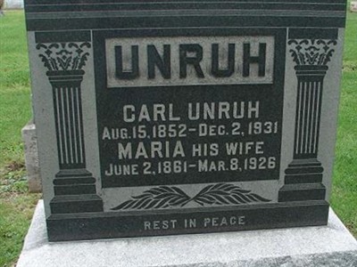 Carl Unruh on Sysoon