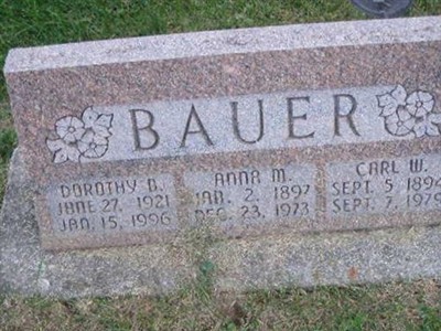 Carl W Bauer on Sysoon