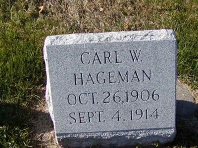 Carl W Hageman on Sysoon