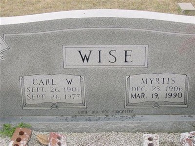 Carl W Wise on Sysoon