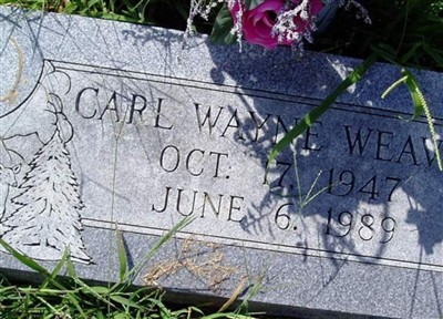 Carl Wayne Weaver on Sysoon