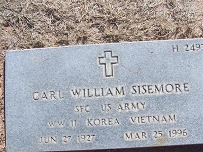 Carl William Sisemore on Sysoon