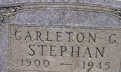 Carleton G Stephan on Sysoon