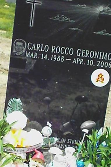Carlo Rocco Geronimo on Sysoon