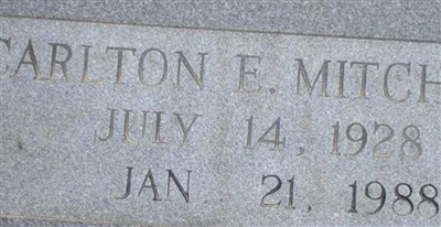 Carlton E. Mitchell, Find a grave on Sysoon Carlton E. Mitchell on Sysoon