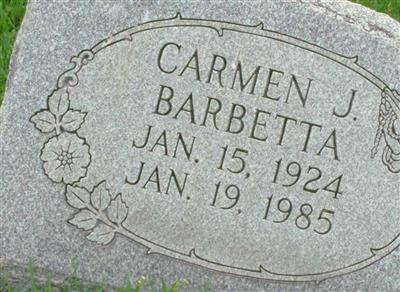 Carmen J. Barbetta on Sysoon