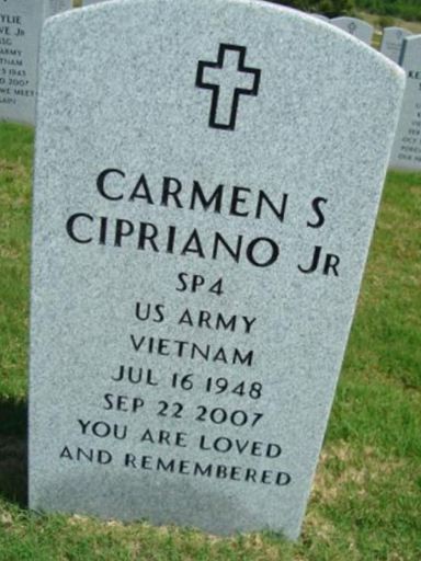Carmen S Cipriano, Jr on Sysoon