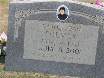 Carol Jean Folmer on Sysoon