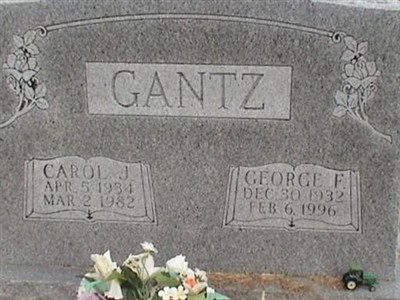 Carol Jean Unger Gantz on Sysoon