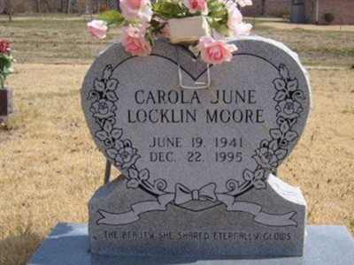 Carola June Locklin Moore on Sysoon