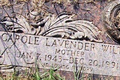 Carole Lavender Wilton on Sysoon