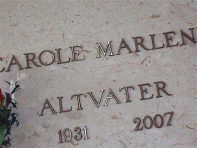 Carole Marlene Altvater on Sysoon