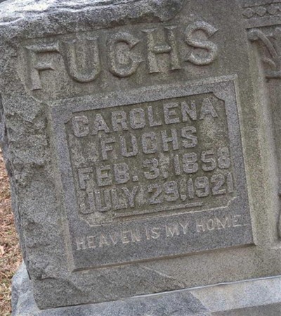 Carolena Rauchle Fuchs on Sysoon