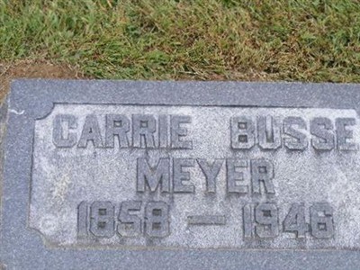 Carolina Dorothea Busse Meyer on Sysoon