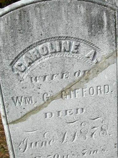 Caroline A. Gifford on Sysoon