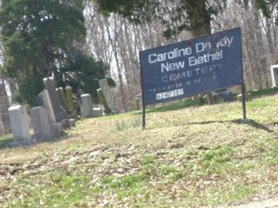 Caroline Dowdy New Bethel Cemetery on Sysoon