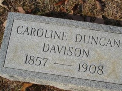 Caroline Duncan Davison on Sysoon