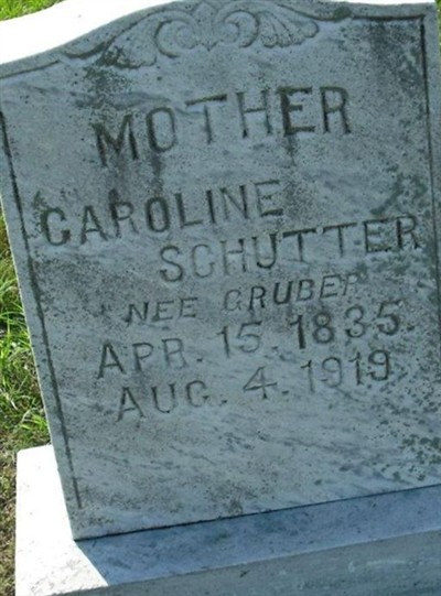 Caroline Grubey Schutter on Sysoon