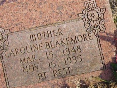 Caroline Standly Blakemore on Sysoon