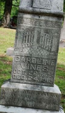 Caroline Thompson Vines on Sysoon