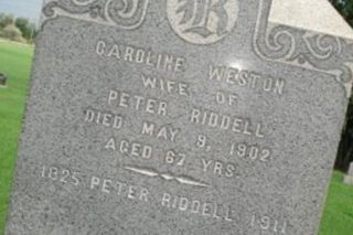Caroline Weston Riddell on Sysoon