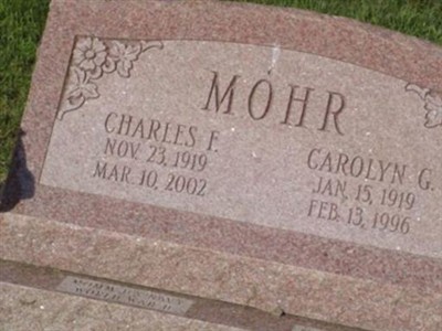 Carolyn G. Slick Mohr on Sysoon