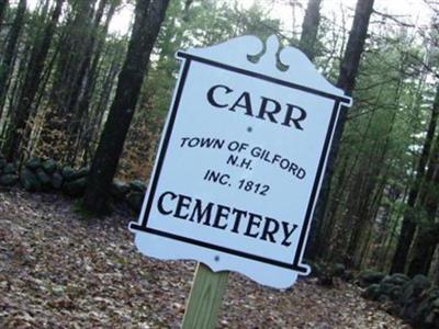 Carr Cemetery on Sysoon