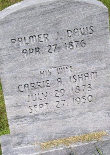 Carrie A Isham Davis on Sysoon