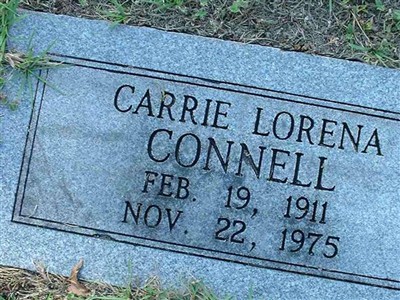 Carrie Lorena Hale Connell on Sysoon