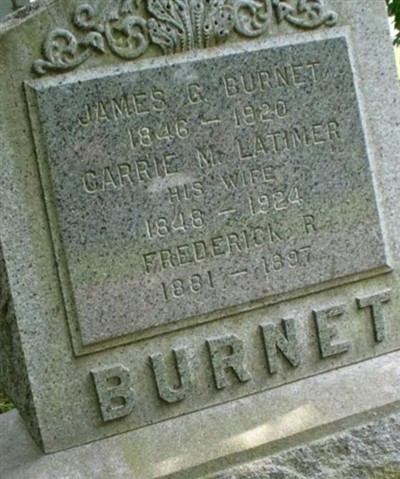 Carrie M Latimer Burnet on Sysoon