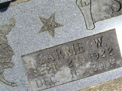Carrie Ward Sutter on Sysoon