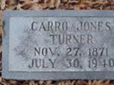Carro Jones Turner on Sysoon