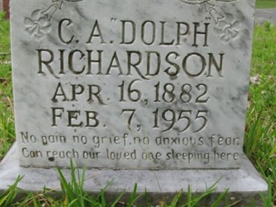 Carroll Adolphus "Dolph" Richardson on Sysoon