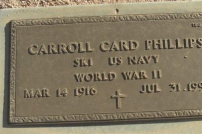 Carroll Card Phillips on Sysoon