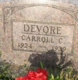 Carroll Clark Devore on Sysoon
