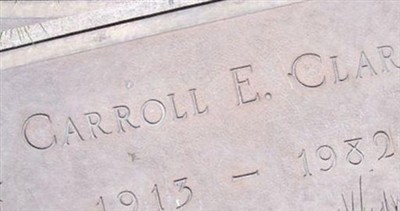 Carroll E Clark on Sysoon
