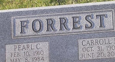 Carroll H. Forrest on Sysoon