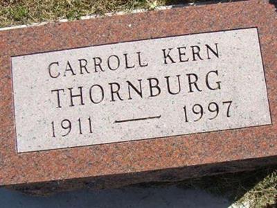 Carroll Kern Thornburg on Sysoon