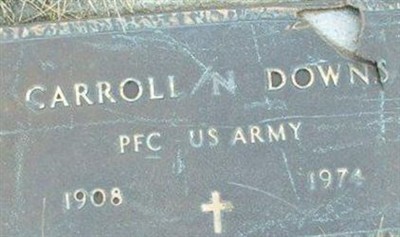 Carroll N. Downs on Sysoon