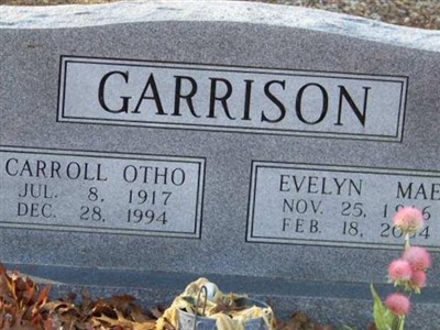 Carroll Otho Garrison on Sysoon